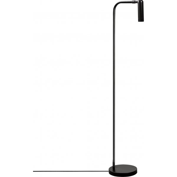 Ur gulvlampe - Svart Ur gulvlampe - Svart