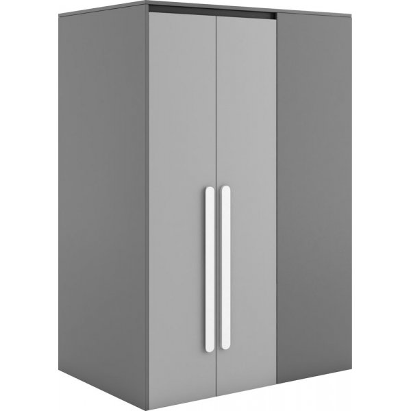 Pauline garderobe - Graphite/gr - Venstrevendt