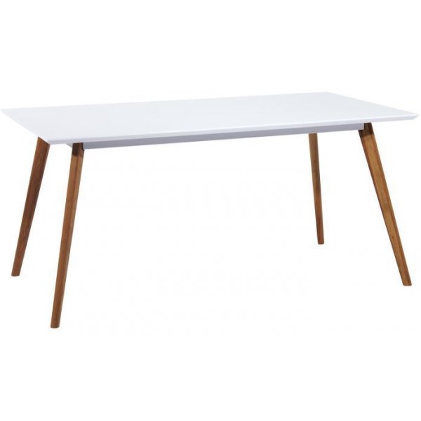 Spisebord Hillerstorp 140 cm - Hvit/eik