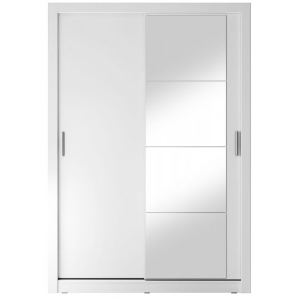 Mervyn garderobe 150 - Hvit