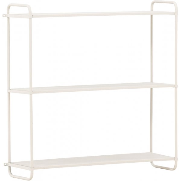 Lyon vegghylle 63 x 62 cm - Beige