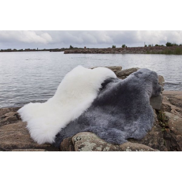 Gently langhåret saueskinn- Lysgrå Gently langhåret saueskinn- Lysgrå