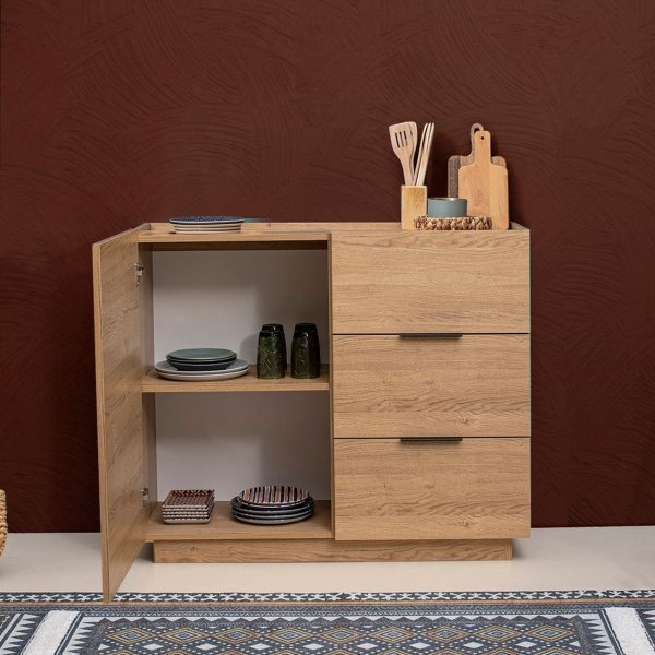 Lody skap 110 cm - Tre Lody skap 110 cm - Tre