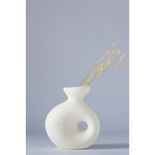 Delta vase - Off-white Delta vase - Off-white