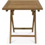 Grunnebo sammenleggbart spisebord 70 cm - Teak