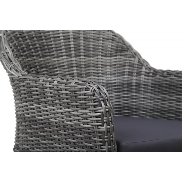 Oxford utendørsgruppe, bord 220 cm inkludert 6 stk. grå Valetta spisestoler + Flekkfjerner for møbler Oxford utendørsgruppe, bord 220 cm inkludert 6 stk. grå Valetta spisestoler + Flekkfjerner for møbler