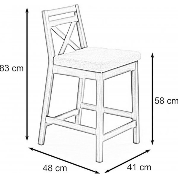Stol Cassandra - Sonoma eik