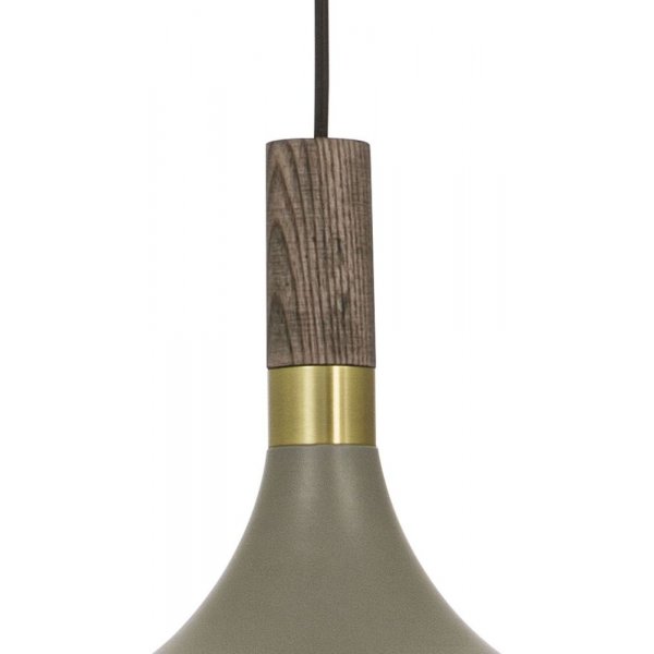 Taklampe Sense - Gr /matt messing