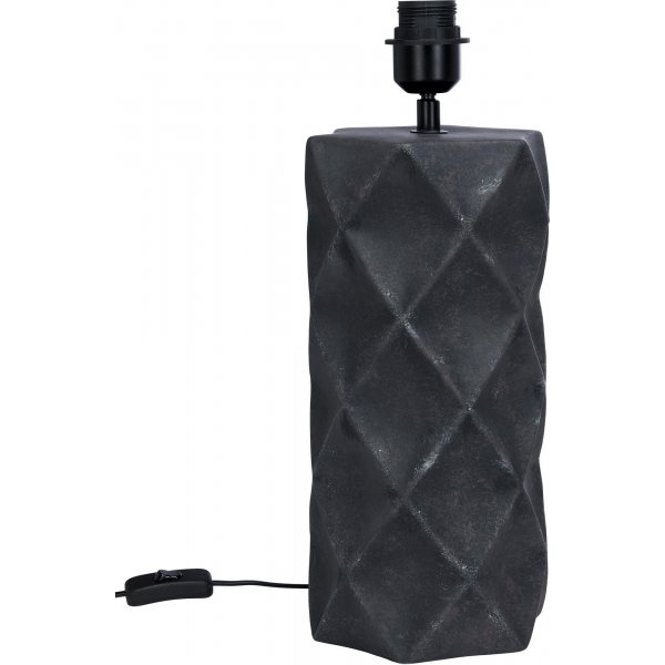 Hassel lampefot - Antrasitt - 43 cm Hassel lampefot - Antrasitt - 43 cm