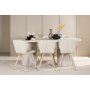 Spisebord Narvik med 6 Lilja stoler - Beige