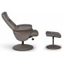 Times lenestol med fotskammel (Recliner) - Gr PU