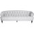 Oxford deluxe 3-seters sofa i beige flyel