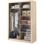 Mervyn garderobe 150 - Sonoma eik