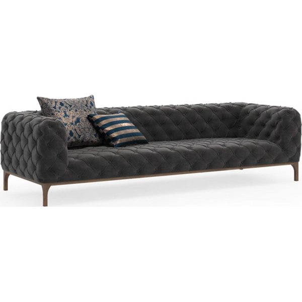 Fashion 3-seters sofa - Grå Fashion 3-seters sofa - Grå