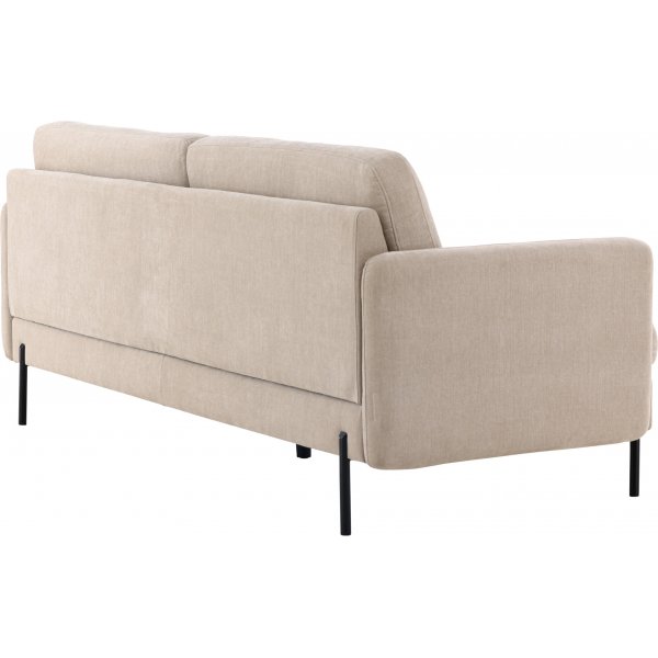 Antibes 2-seters sofa - Beige/Sort Antibes 2-seters sofa - Beige/Sort
