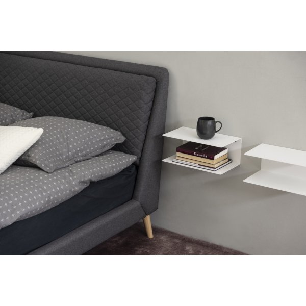 Joliet vegghylle 35x14 cm - Hvit