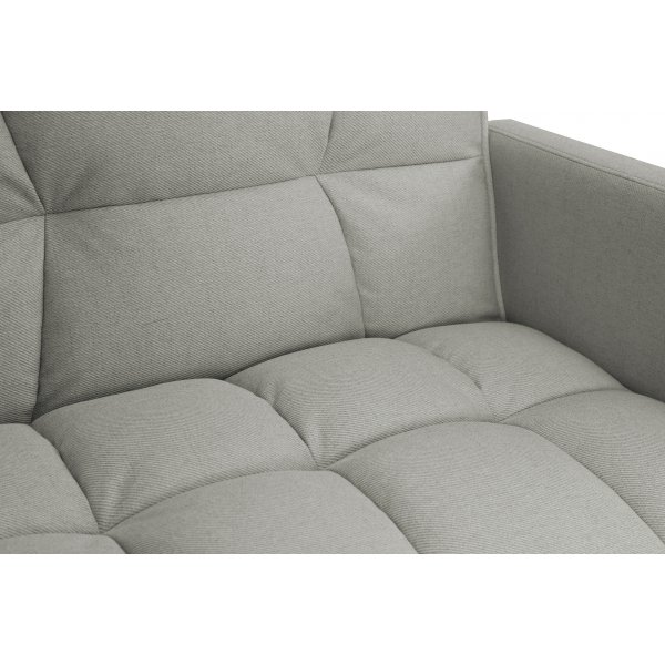 Sovesofa Trelleborg - Lysegrått stoff | 183 cm Sovesofa Trelleborg - Lysegrått stoff | 183 cm
