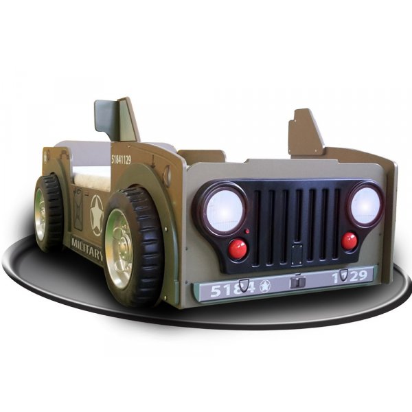 Jeep Allan barneseng - 90x190 cm Jeep Allan barneseng - 90x190 cm