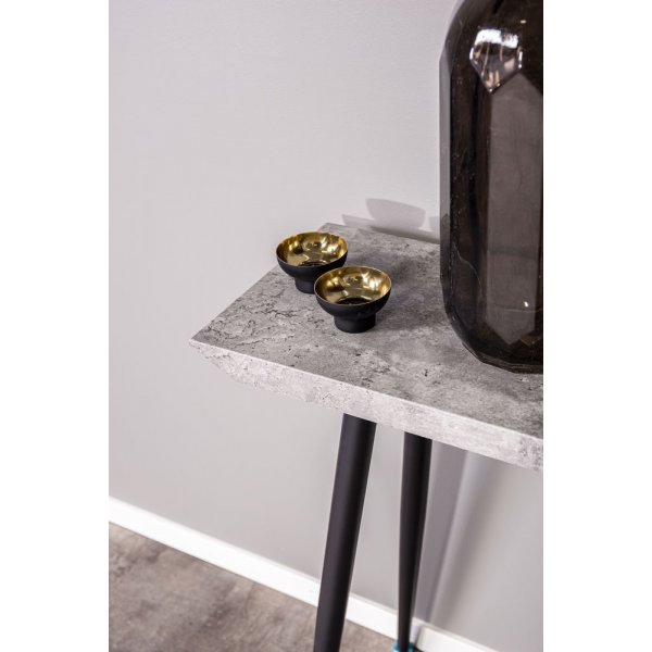 Avlastningsbord Flexibus - Svart / Betongimitasjon Avlastningsbord Flexibus - Svart / Betongimitasjon