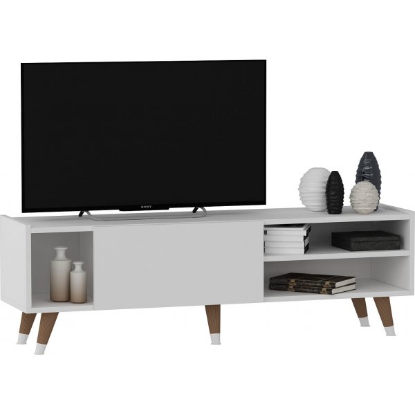 Crassia mediabenk - Hvit Crassia mediabenk - Hvit