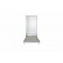 Veggseng 90200 cm vertikal - Hvit - Compact Living