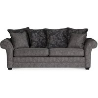 Eriksberg 3-seter sofa - Grå/brunt mønster Eriksberg 3-seter sofa - Grå/brunt mønster