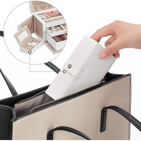 Carat smykkeskrin - Hvit