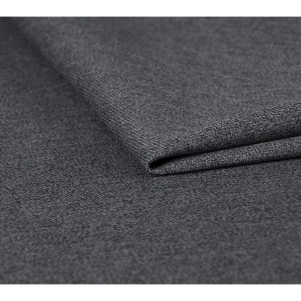 Romantisk sengegavl med knapper - Mrkegr