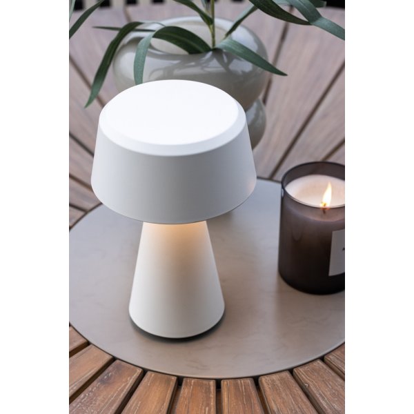 Statford bordlampe - Hvit