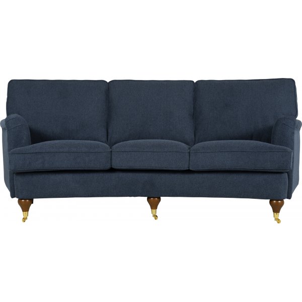 Howard Watford deluxe 4-seters buet sofa - Bl + Flekkfjerner for mbler