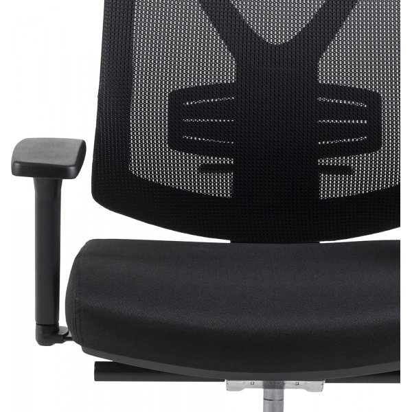 Ebbe kontorstol - Sort