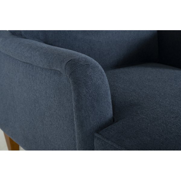 Lenestol Howard sjeselong bl - Watford Deluxe