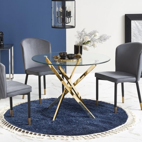 Raymond spisebord 100 cm - Gull