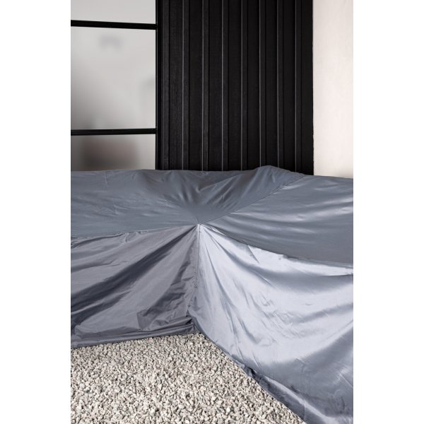 Klas møbeltrekk til hjørnesofa 254/254 x 90 cm - Grå Klas møbeltrekk til hjørnesofa 254/254 x 90 cm - Grå