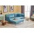 Revos divan sofa venstre - Turkis