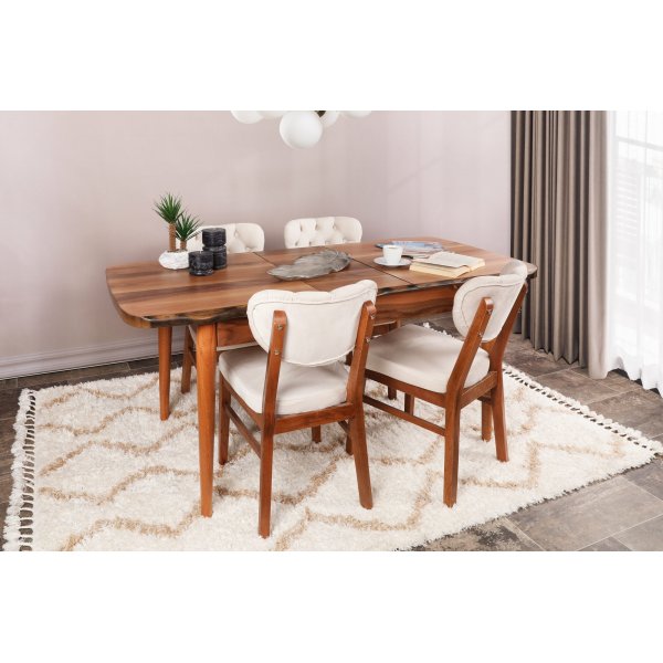 Elma stol - valnøtt/eige Elma stol - valnøtt/eige