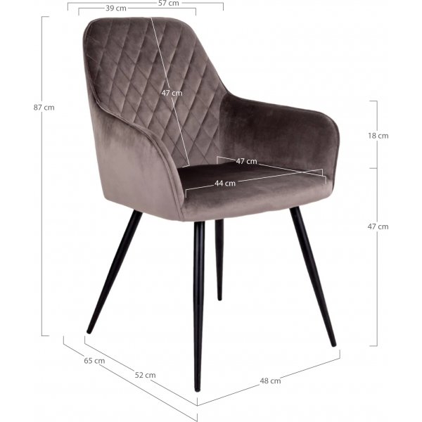 Toulon spisegruppe - Røkt oljet eik/lysebrun Toulon spisegruppe - Røkt oljet eik/lysebrun