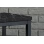 Konsollbord i lerret 100 x 30 cm - Sort