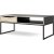 Stump sofabord 117,2 x 60 cm - Sort/eik