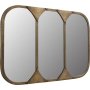 Veggspeil 3-glass 106x72 - Metall