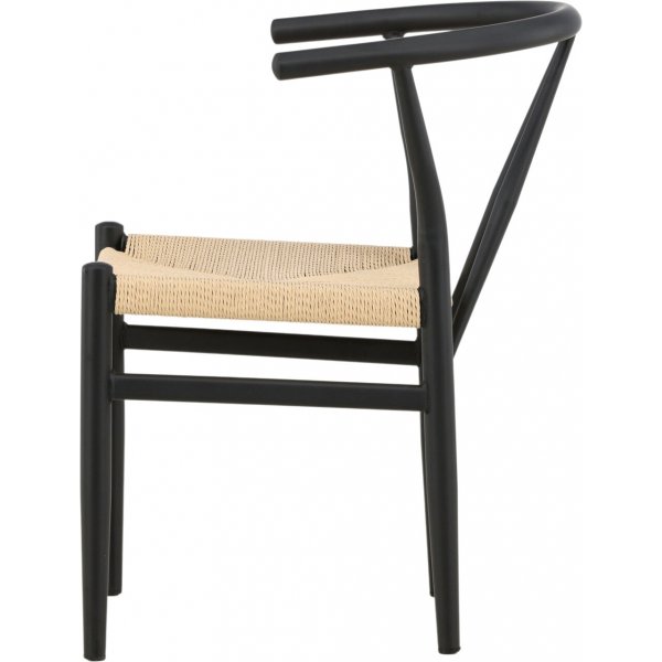 Alfons spisestol - Beige/svart Alfons spisestol - Beige/svart