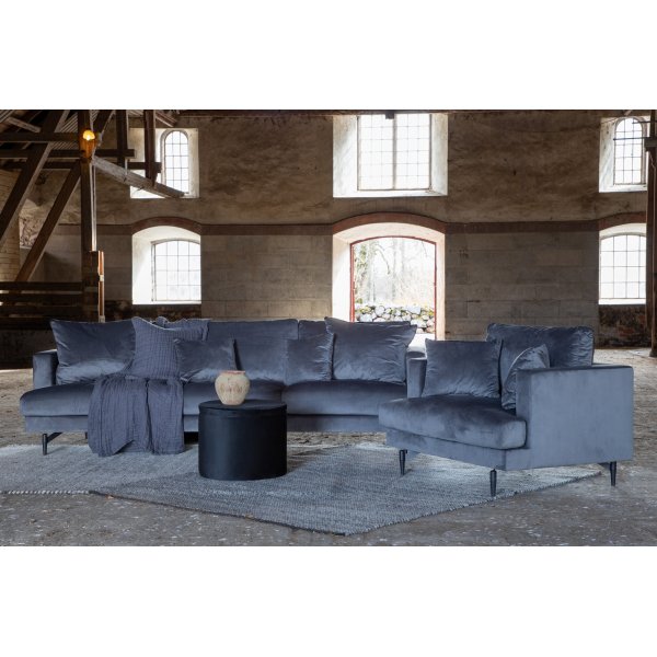 Heart 3-seters sofa - Mørkegrå Heart 3-seters sofa - Mørkegrå