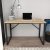 Layton skrivebord 120 x 60 cm - Sort/eik