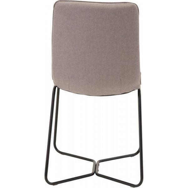 Malcolm spisestol - Grå/svart Malcolm spisestol - Grå/svart