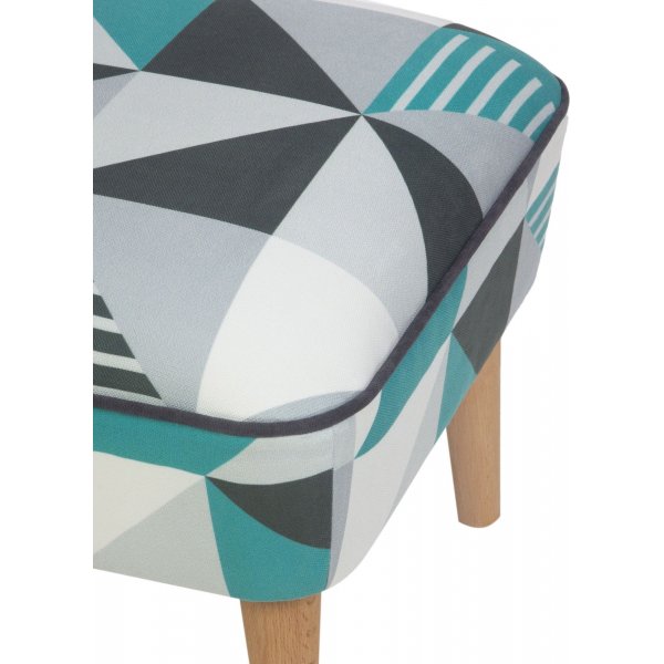 Damo puff 20 - Flerfarget Damo puff 20 - Flerfarget