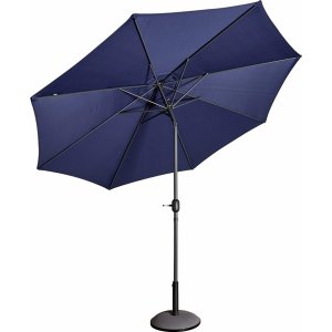 Parasoll Cali D300 cm i aluminium - Blå Parasoll Cali D300 cm i aluminium - Blå