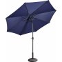 Parasoll Cali D300 cm i aluminium - Bl