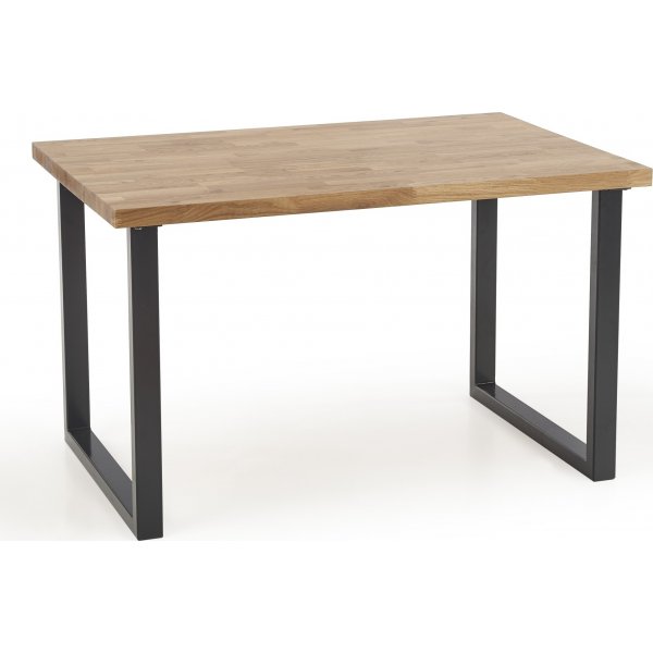 Gambon spisebord 120x78 cm - Eik/sort