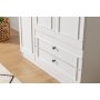 Lia garderobe 105 x 52 x 178 cm - Hvit