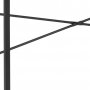 Seaford skrivebord med skuff 110x45 cm - Eik/svart